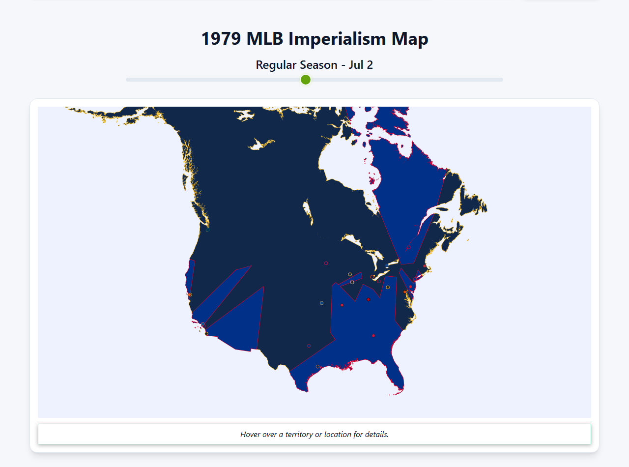 1979 MLB Imperialism Map