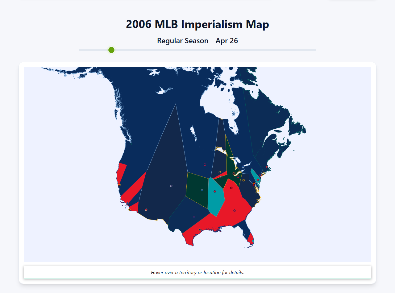 2006 MLB Imperialism Map