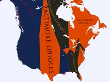 1958 MLB Imperialism Map