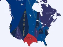 2013 MLB Imperialism Map