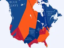 2019 MLB Imperialism Map