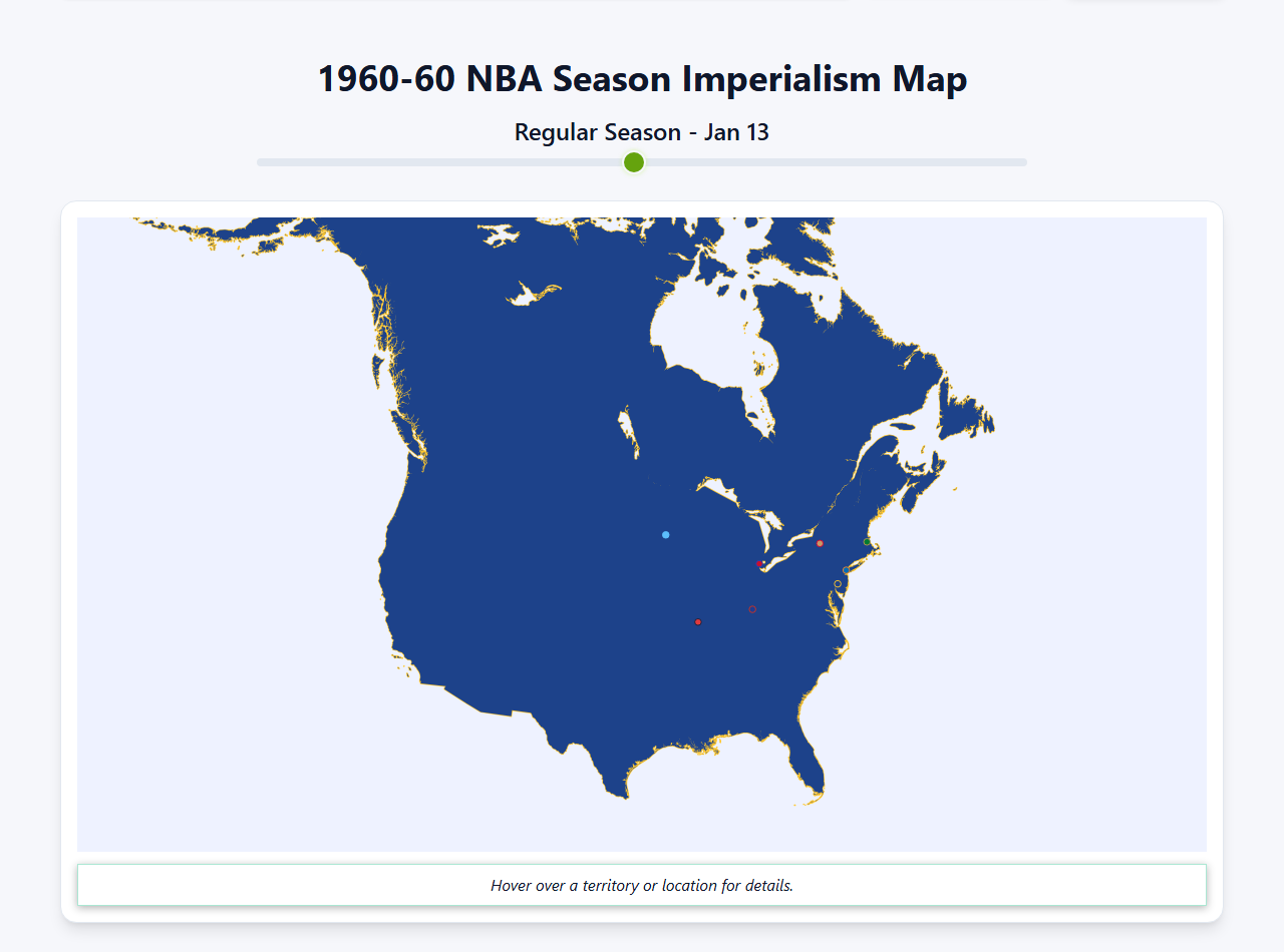1960 NBA Imperialism Map