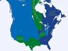 1983-84 NBA Imperialism Map