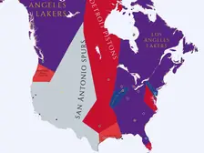 1990-91 NBA Imperialism Map
