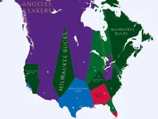 1991-92 NBA Imperialism Map