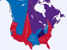 1992-93 NBA Imperialism Map