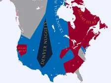 2000-01 NBA Imperialism Map