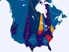 2005-06 NBA Imperialism Map