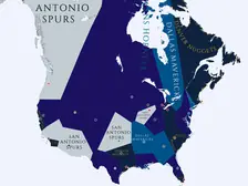 2010-11 NBA Imperialism Map