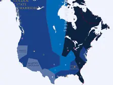 2016-17 NBA Imperialism Map