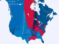 2021-22 NBA Imperialism Map