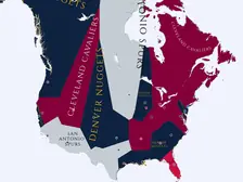 2024-25 NBA Imperialism Map