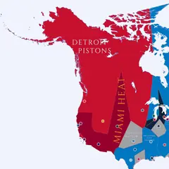 2025-26 NBA Imperialism Map