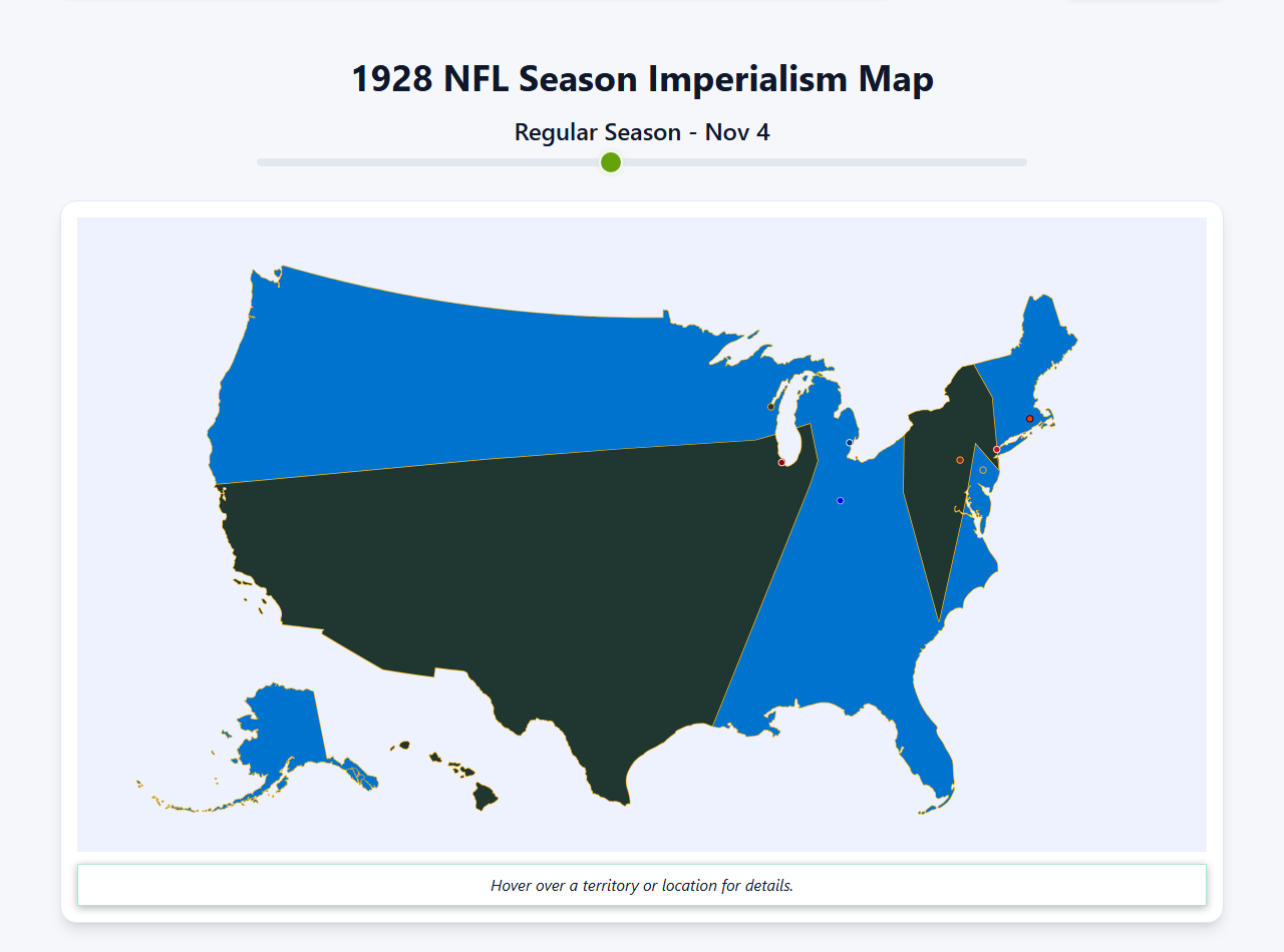 1928 NFL Imperialism Map