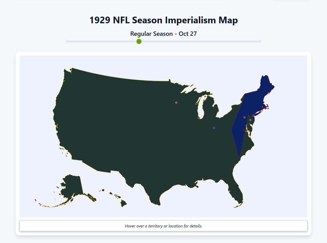 1929 NFL Imperialism Map