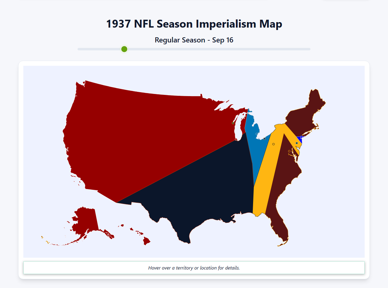 1937 NFL Imperialism Map