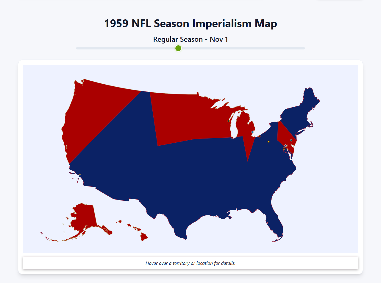 1959 NFL Imperialism Map