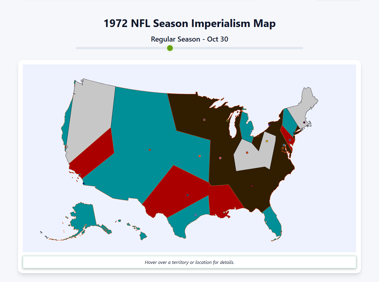 1972 NFL Imperialism Map