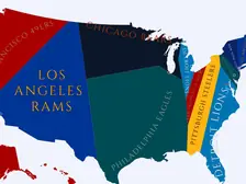 1951 NFL Imperialism Map