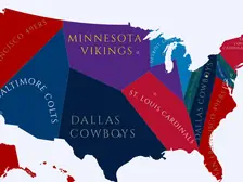 1961 NFL Imperialism Map