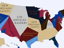 1991 NFL Imperialism Map