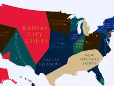1993 NFL Imperialism Map