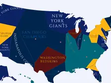 1996 NFL Imperialism Map