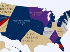 2019 NFL Imperialism Map