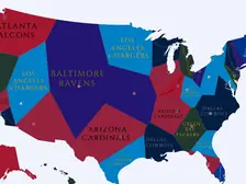 2021 NFL Imperialism Map