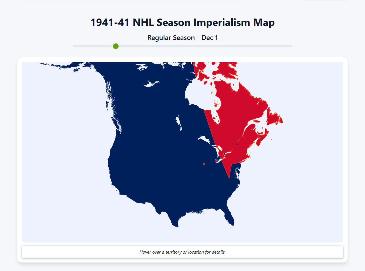 1941 NHL Imperialism Map