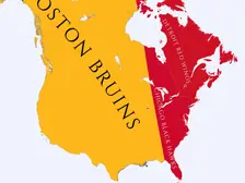 1942-43 NHL Imperialism Map