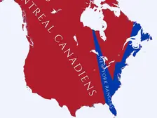 1957-58 NHL Imperialism Map