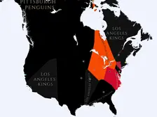 1975-76 NHL Imperialism Map