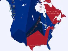 1991-92 NHL Imperialism Map
