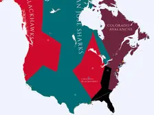 1994-95 NHL Imperialism Map