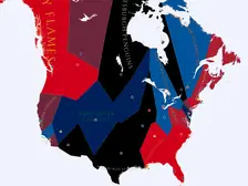 2018-19 NHL Imperialism Map