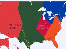 2005 WNBA Imperialism Map