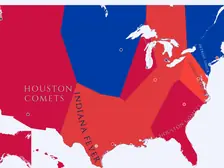 2006 WNBA Imperialism Map