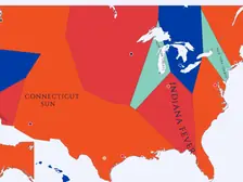 2007 WNBA Imperialism Map