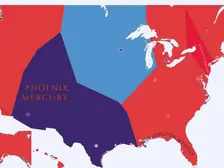 2009 WNBA Imperialism Map
