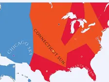 2010 WNBA Imperialism Map