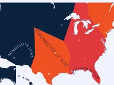 2012 WNBA Imperialism Map