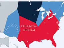 2013 WNBA Imperialism Map