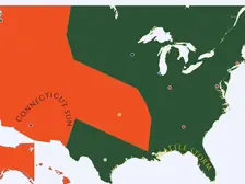 2014 WNBA Imperialism Map