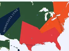 2019 WNBA Imperialism Map