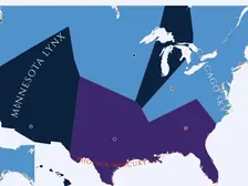 2020 WNBA Imperialism Map