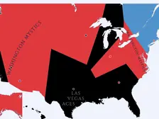 2022 WNBA Imperialism Map