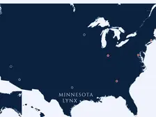 2025 WNBA Imperialism Map
