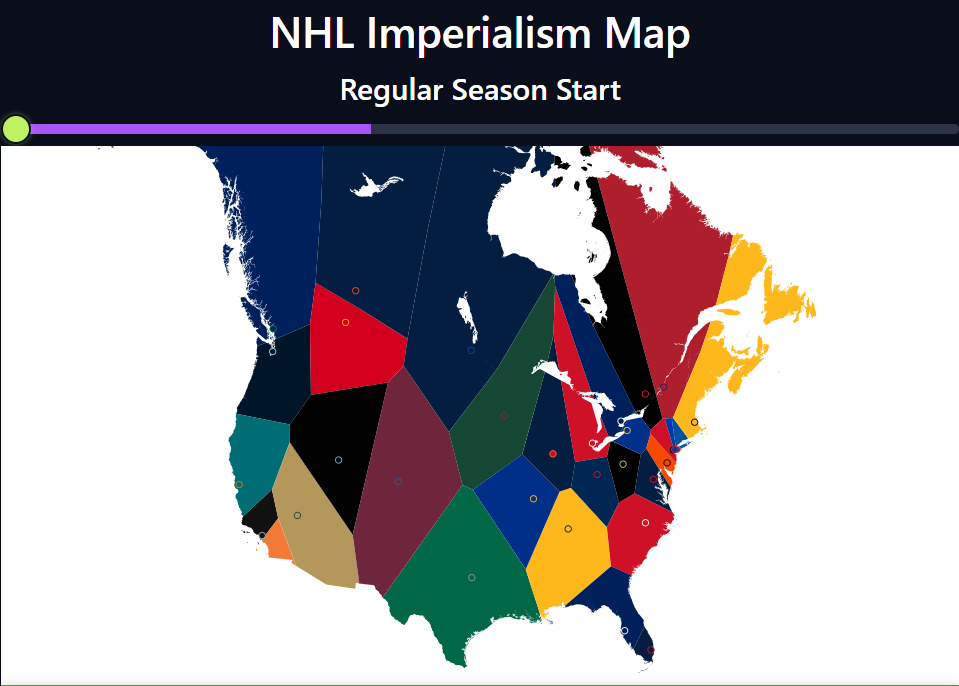 NHL Imperialism Map